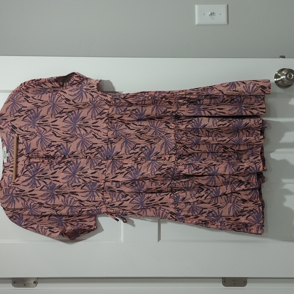 Madewell Pink and Purple Dress